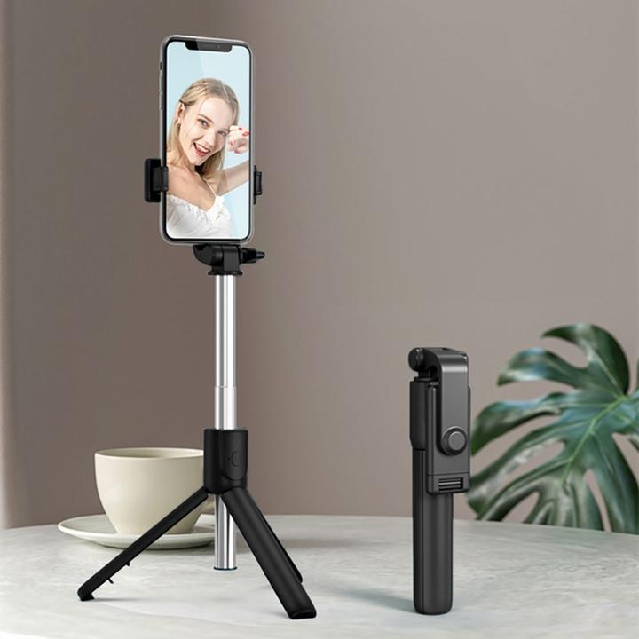Produktbild Hurtel Selfie stick WRY1S telescopic tripod 0.7m for phone - black