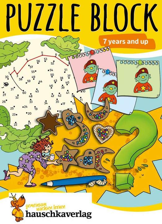 Produktbild Puzzle block 7 years and up, A5 block (Englisch, Agnes Spiecker, Mascha Greune, Gisela Specht, Sabine Dengl, Martina Knapp, 2021)