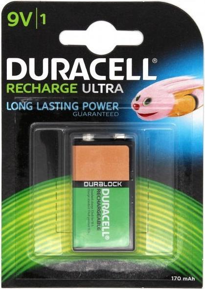 Immagine prodotto Duracell Ricarica Ultra (1 pz., 9V Block, 170 mAh)
