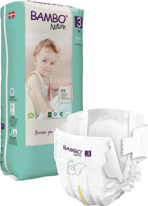 Actual product image Bambo Midi (Size 3, Pack, 52 Piece)