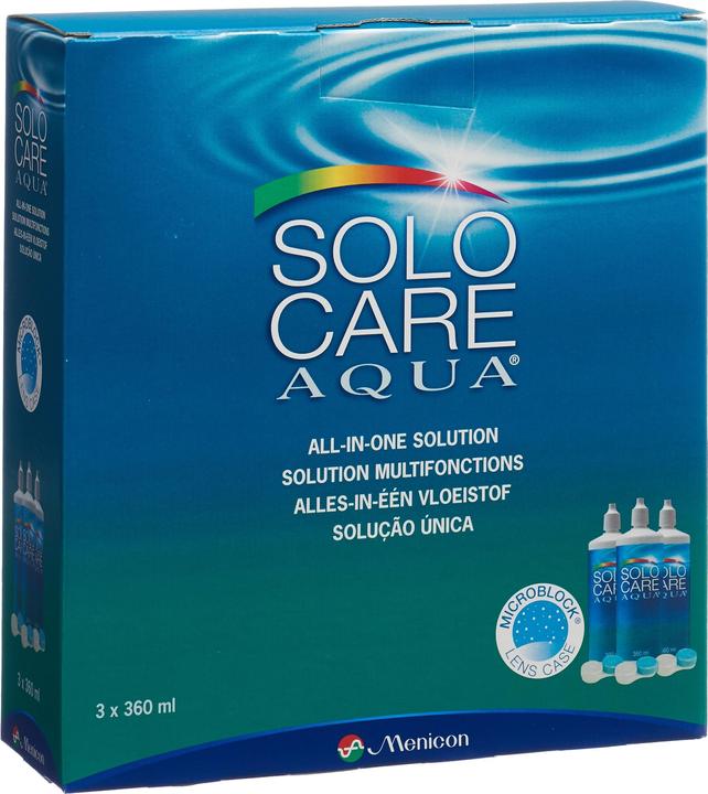Produktbild Solo Care Aqua (All in One Lösung, 1080 ml)