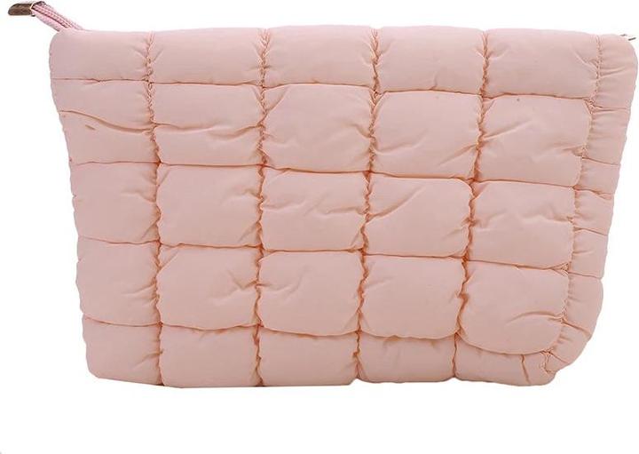 Only-Bags.Store Kosmetiktasche Gesteppte Kosmetiktasche Aufbewahrungstasche Kosmetiktasche Grosse Kosmetiktasche
