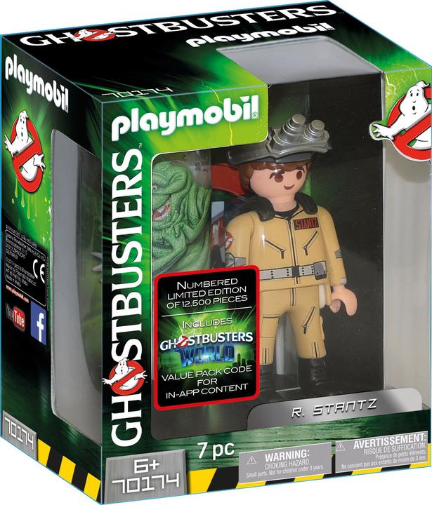 Image du produit Playmobil Figurine de collection S.O.S. Fantômes R. Stantz (70174, Playmobil Ghostbusters)