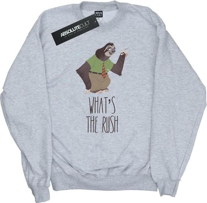 Disney Zootropolis What's The Rush Sweatshirt