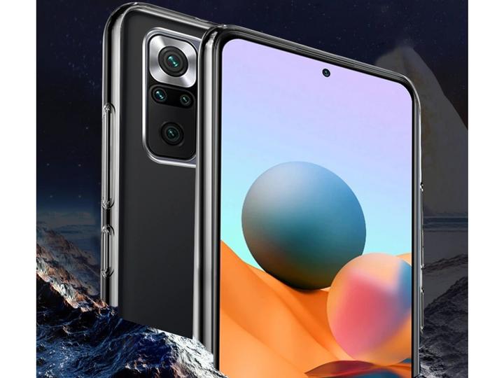 Actual product image Screenguard Xiaomi Redmi Note 10 Pro Flexible TPU Clear Case (Xiaomi Redmi Note 10 Pro)