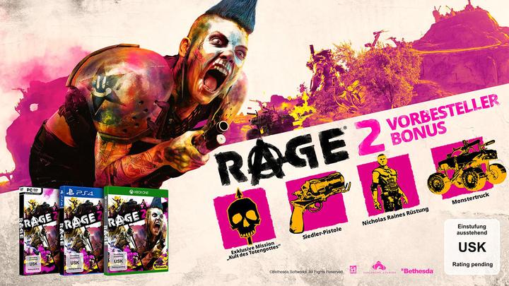 Label énergétique Bethesda Rage 2 (PS4, FR)