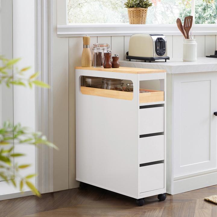 Actual product image SoBuy Niche shelf with 3 drawers (23 x 65 x 82 cm)