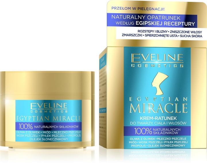 Produktbild Eveline Egyptian Miracle Cream Cream-Rescue For Face.Body And Hair 40Ml (40 ml)