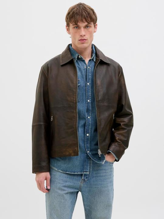 Produktbild Jack & Jones Lederjacke Lederjacke (XL)