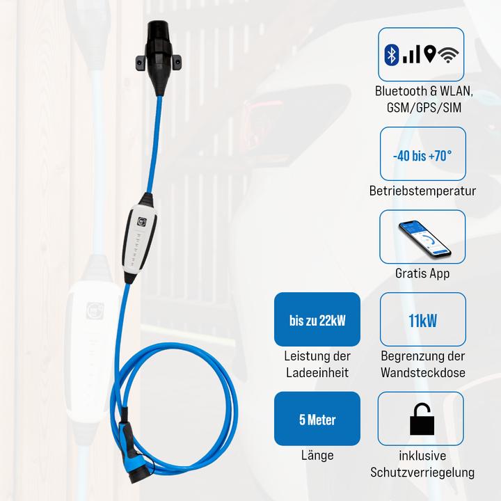 Actual product image Dinitech Fix Select (Type 2, 22 kW, 16 A, Type 2)