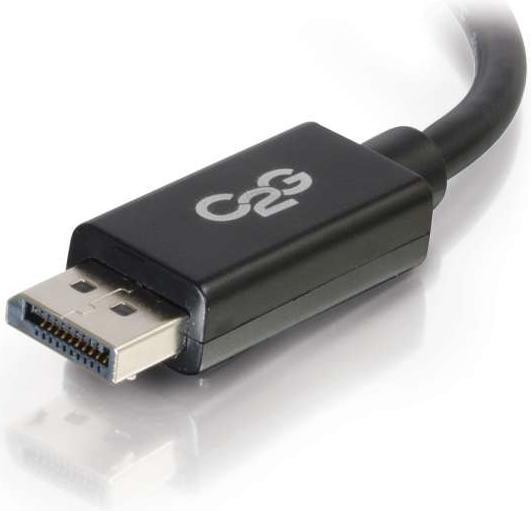 Immagine prodotto C2G 54400 Cavo DisplayPort con chiusure M/M, compatibile con 8K UHD - Audio Video Digitale, Nero (3 (0.91 m, DisplayPort)
