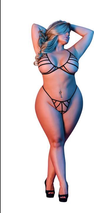 Produktbild Magic Silk Strappy Bra & G-Set (XXL)