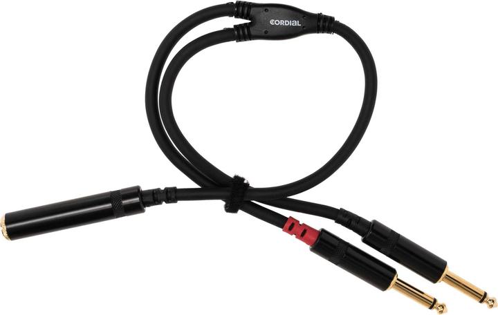 Actual product image Cordial Cfy Kpp (0.30 m, 6.3mm jack)