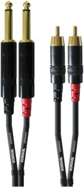 Actual product image Cordial Cfu PC (3 m, 6.3mm jack)