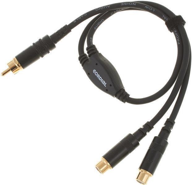 Actual product image Cordial CFY 0.3 CEE - Y-adapter cable / Cinch splitter (0.30 m, Cinch)