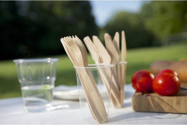 Image du produit Papstar Fourches en bois pur (100 x)