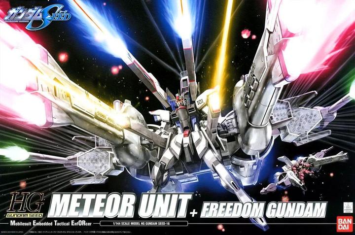 Produktbild Bandai GUNDAM - HG 1/144 Gundam Seed Meteor Unit + Freedom Gundam - Model Kit