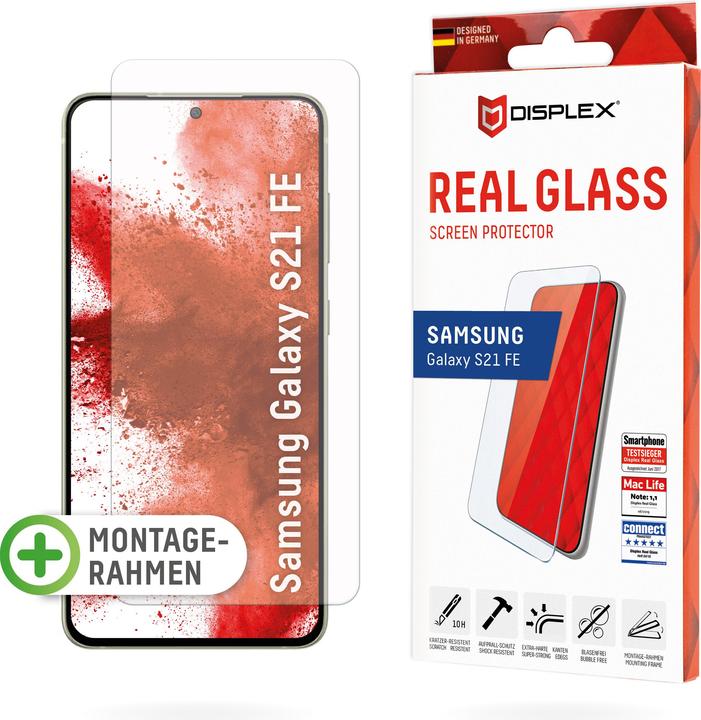 Immagine prodotto Displex Real Glass, 2D Panzerglas (1 Pezzo/i, Samsung Galaxy S21 FE 5G)