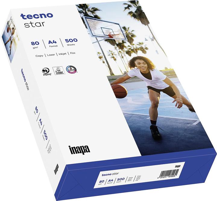 Actual product image Inapa Copy paper ' Tecno Star (80 g/m², 500 x, A4)