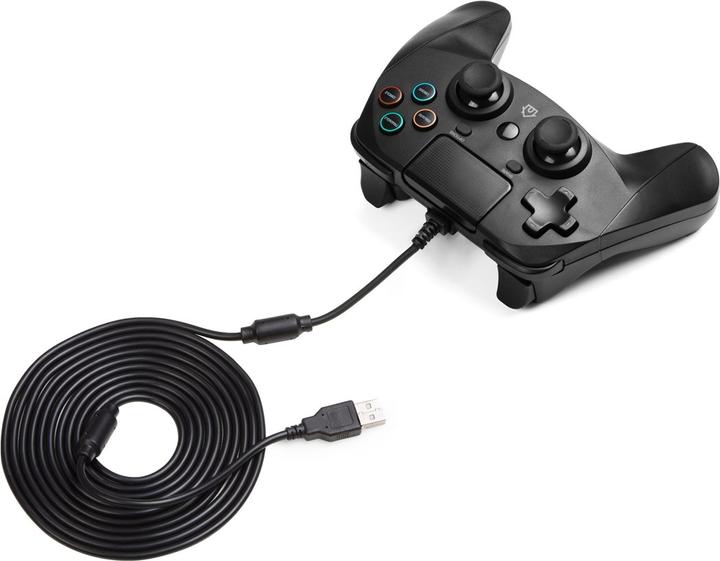 Immagine prodotto Snakebyte Pad 4 S controller PS3/PS4 cablato 3m - nero (PS3, PS4)