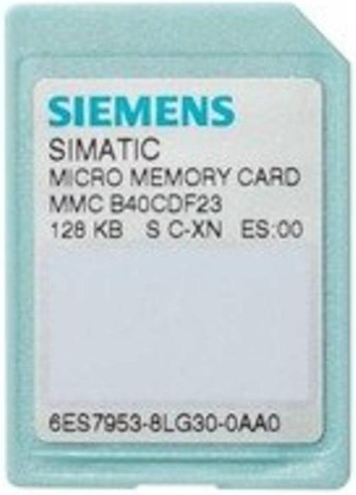 Produktbild Siemens SIMATIC S7 Micro Memory Card fürS7-300/C7/ET 200 3 3V Nflash 512 KByt (0.00 GB, MMC)