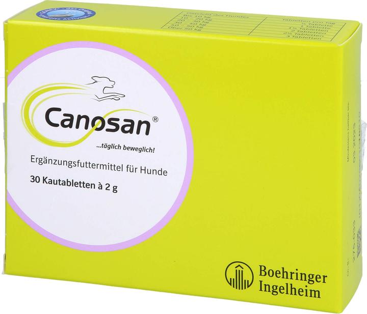 Image du produit Boehringer Ingelheim Comprimés à mâcher Canosan pour chiens, 30 comprimés (Chien)