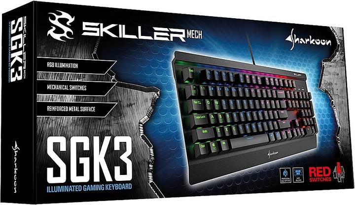 Produktbild Sharkoon Skiller Mech SGK3 (DE, Kabelgebunden)