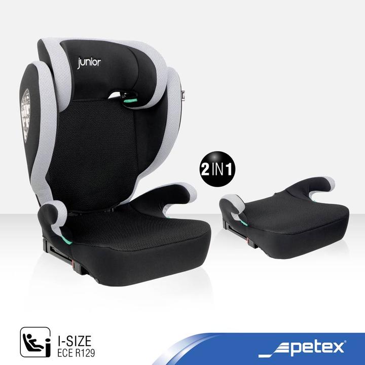 Immagine prodotto Petex Basic Plus 1601 grigio HDPE secondo ECE R129 Seggiolino per bambini grigio (Seggiolino per bambini, ECE R129/i-Size Standard)