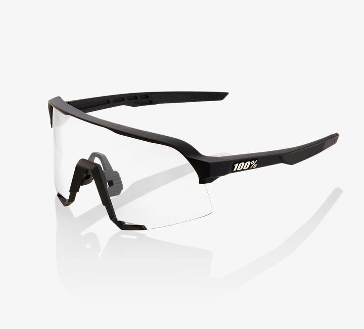 Actual product image 100% S3 Glasses Soft Tact Black (Black, Gold)