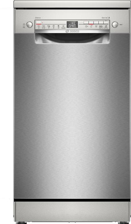 Image du produit Bosch Hausgeräte SPS2HKI58E - Série 2 - Vrijstaande Vaatwasser - RVS