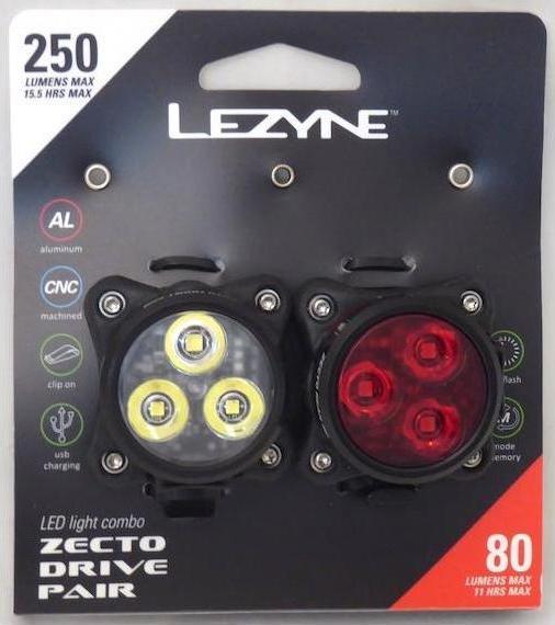 Produktbild Lezyne Zecto Drive Set (250 lm, 80 lm)