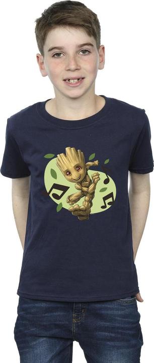 Immagine prodotto Guardians Of The Galaxy Groot Musical Notes Maglietta Ragazzi (140, 146)