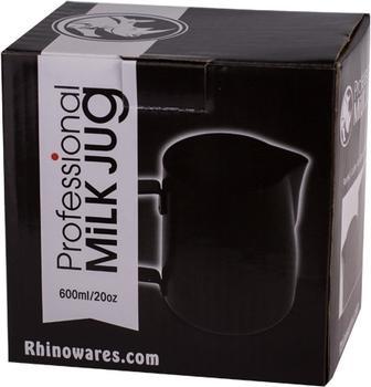 Actual product image Rhinowares Teflon milk jug black (0.60 l)