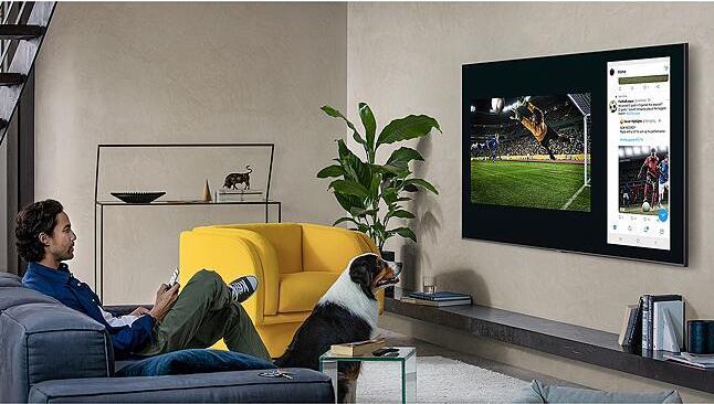 Actual product image Samsung QE85Q70T (85", QLED, 4K, 2020)