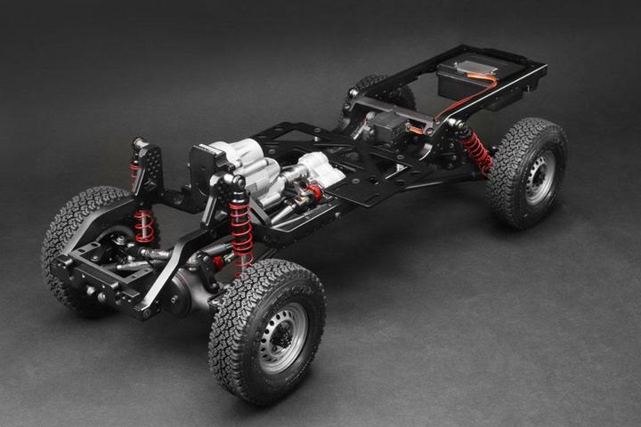 Image du produit Boom Racing BRX01 Chassis Kit 1/10 with Killerbody LC70 Hard Body Kit Set (Kit)