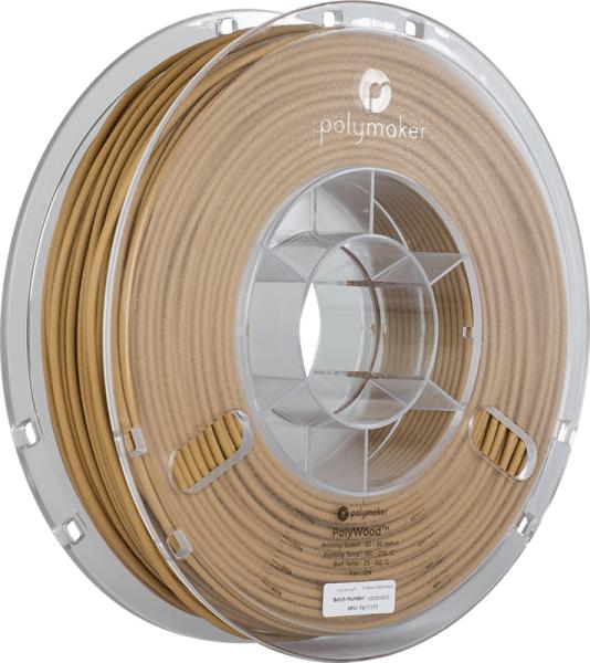 Immagine prodotto Polymaker PolyWood - Naturale - 2.85mm (Legno, 2.85 mm, 600 g, Marrone)