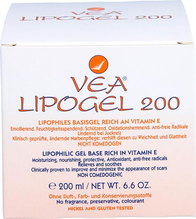 Produktbild VEA Lipogel lipophiles Gel (Körpergel, 200 ml)
