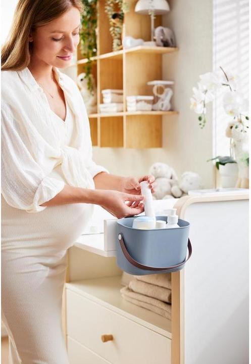 Produktbild Rotho Babydesign Wickeltisch-Organizer YUMA Misty Blue