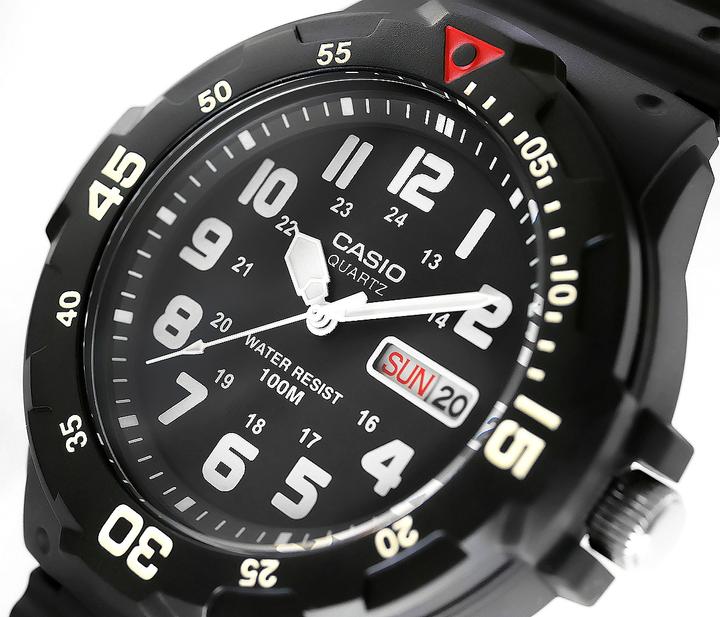 Actual product image Casio MRW-200H-1B (Analogue wristwatch, 45 mm)