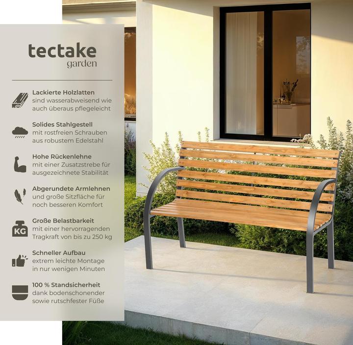 Image du produit tectake Banc de Jardin