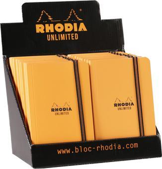 Produktbild Rhodia Unlimited (9 x 14 cm, Kariert, Harter Einband)