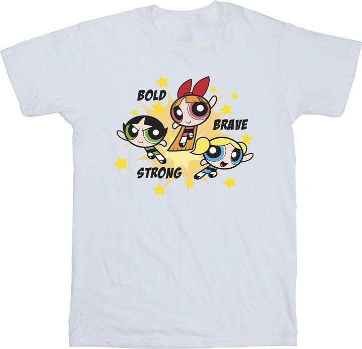 Image du produit The Powerpuff Girls - T-shirt GIRLS BOLD BRAVE STRONG - Garçon (152, 158)