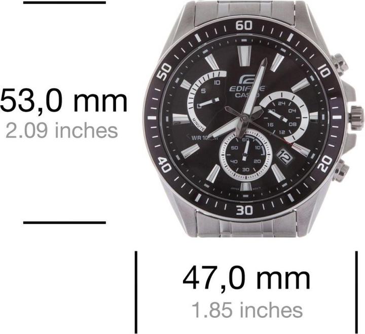 Actual product image Edifice Classic (Analogue wristwatch, 47 mm)