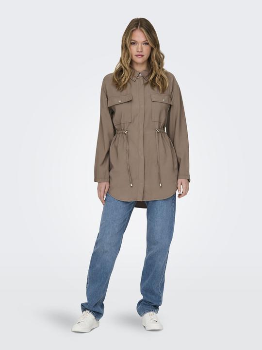 Actual product image Only Fly-away collar coat jacket (XXL)