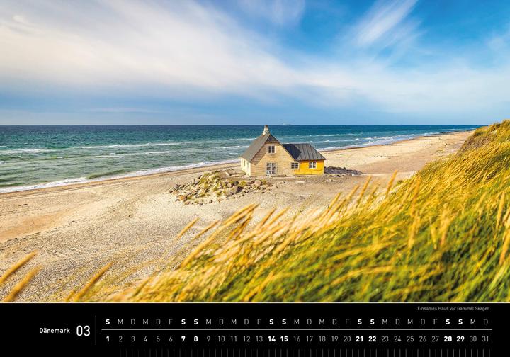 Produktbild Dänemark Premiumkalender 2026 (50 x 35 cm, Deutsch)