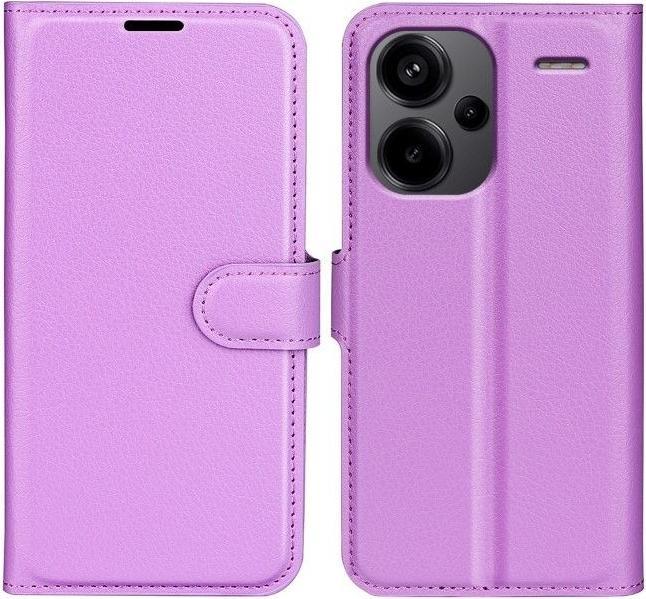 Actual product image MU Classic Litchi Leather Bookcover Series (Xiaomi Redmi Note 13 Pro+)