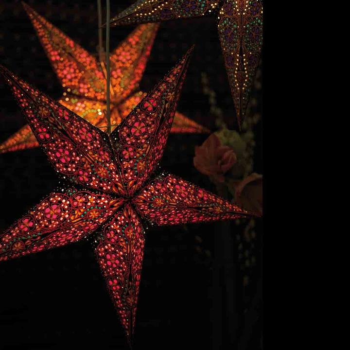 Actual product image Starlightz Paper star kalea red size M