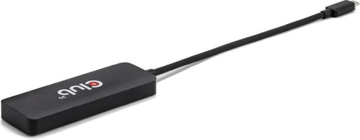 Actual product image Club 3D Club3D MST hub USB 3.2 Type C > 3x HDMI 4K60Hz St/Bu retail (USB-C, 3 Ports)