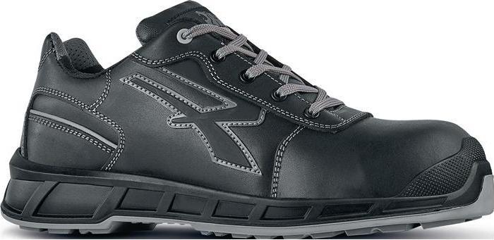 Image du produit U-Power Chaussure basse de sécurité Sinatra Gr.40 noir/gris S3 CI SRC ESD EN20345 Cuir (S3, 40)