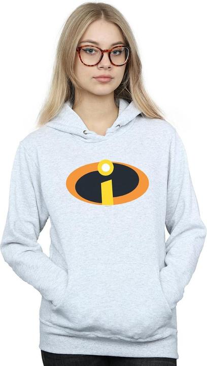 Immagine prodotto Disney The Incredibles Costume Logo Felpa con Cappuccio Donna (L)